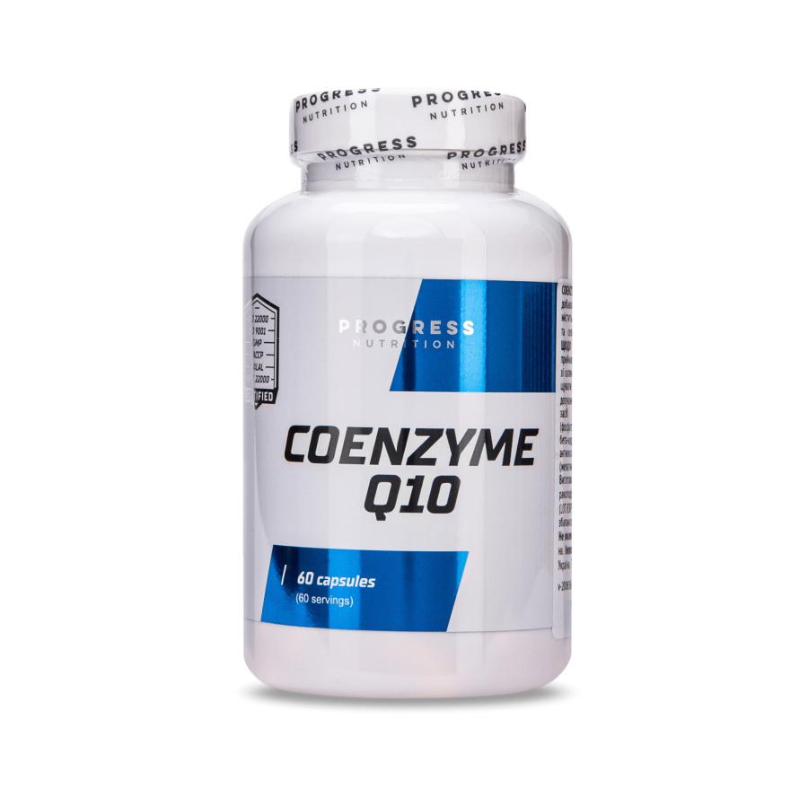 Натуральная добавка Progress Nutrition Coenzyme Q10 60 капс. (7883) Натуральная добавка Progress Nutrition Coenzyme Q10 60 капс. (7883)