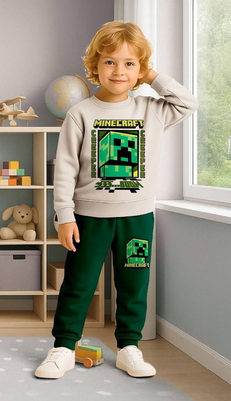 Спортивный костюм детский Minecraft двунитка 110 см (28139326)
