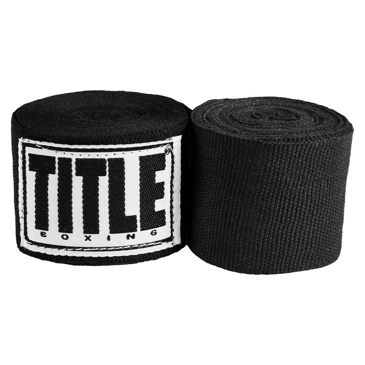 Бинти для боксу TITLE Boxing Mexican Style 180" 4,5 м Black (3070041631) Бинти для боксу TITLE Boxing Mexican Style 180" 4,5 м Black (3070041631)