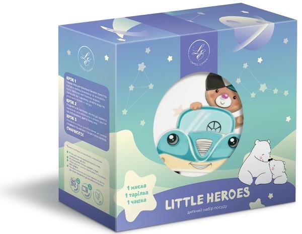 Набір дитячого посуду Limited Edition Little Driver 3 пр. (C672) - фото 2 Набір дитячого посуду Limited Edition Little Driver 3 пр. (C672) - фото 2
