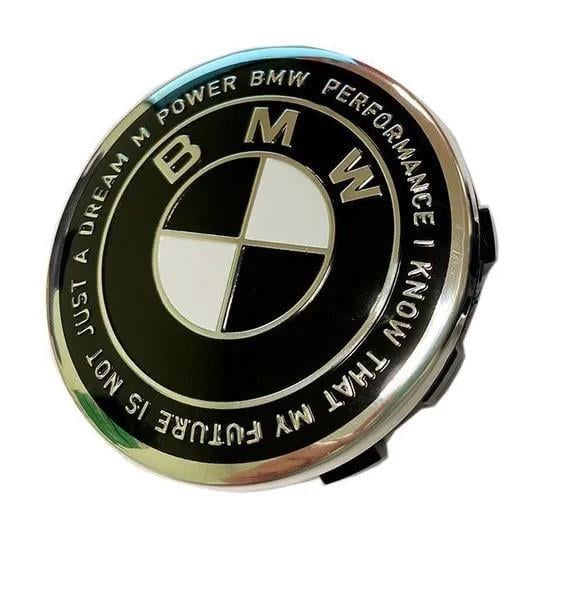 Заглушка ковпачка литих дисків для BMW Ювілейна 50 років 56 мм (15421791)