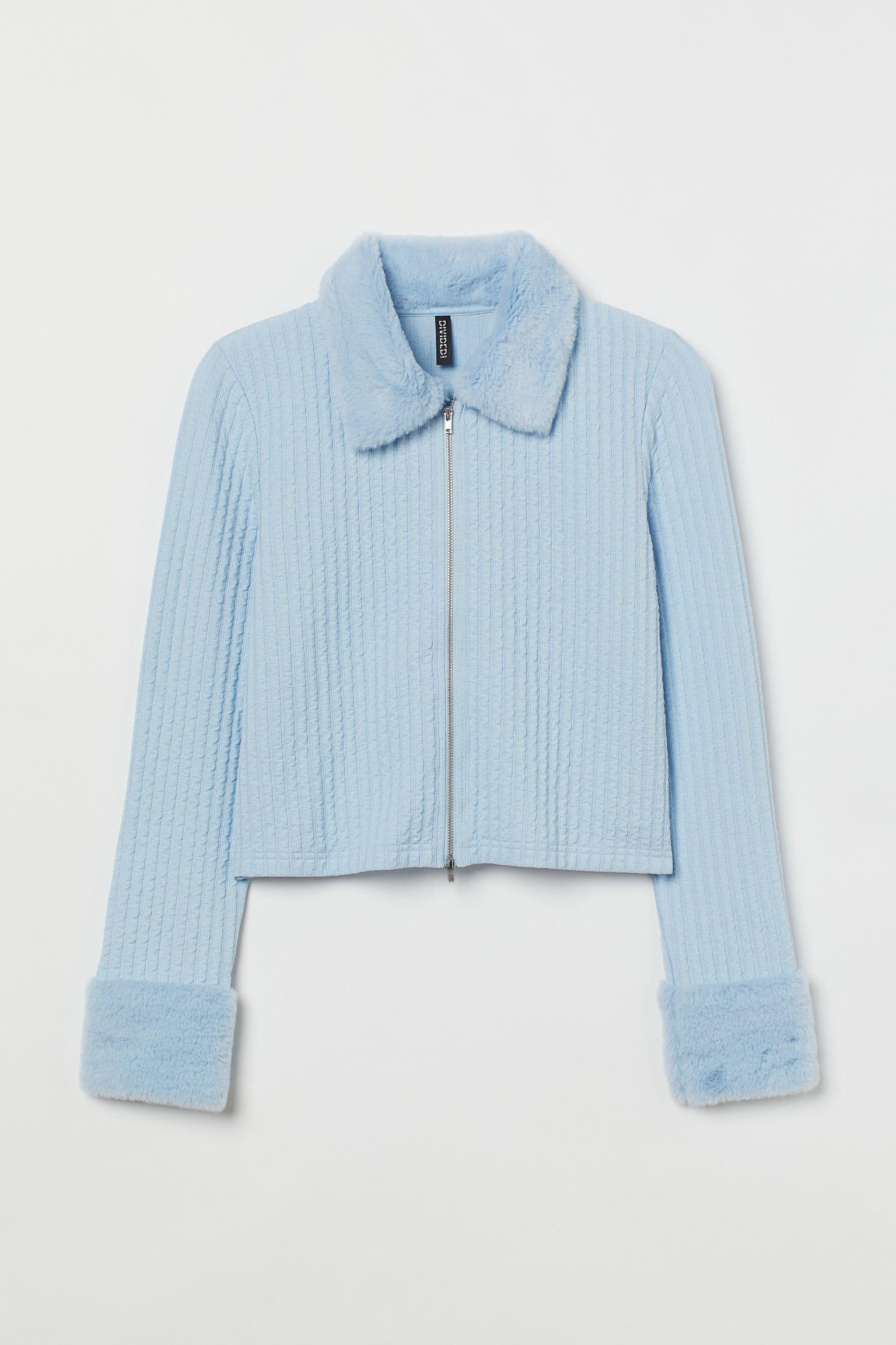 Кардиган H&M XXL Блакитний (S27081037576)