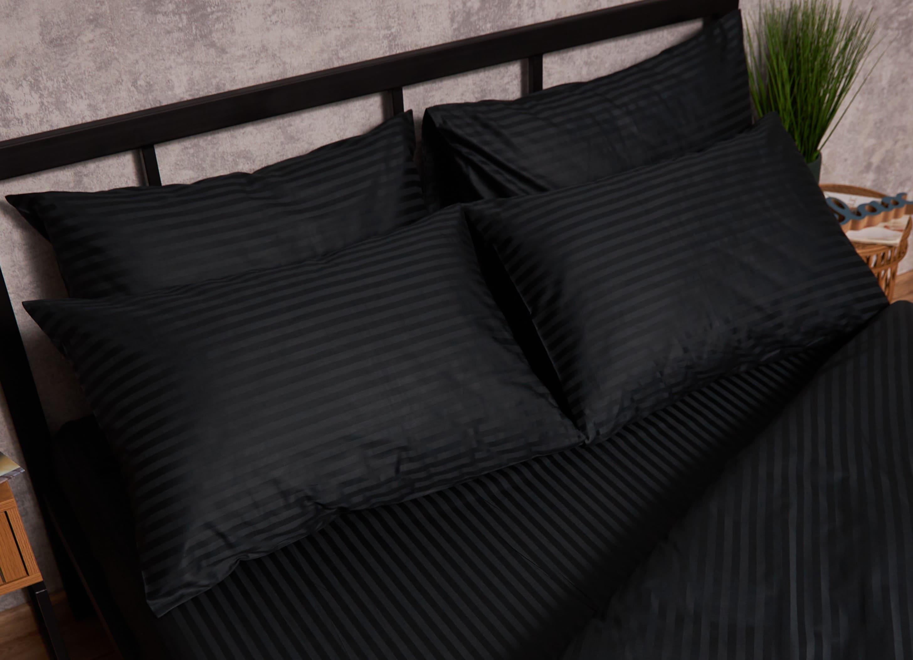 Набор наволочек Moon&Star Stripe Midnight Luxe satin 40х60 см/2 шт. (MS-840000649)