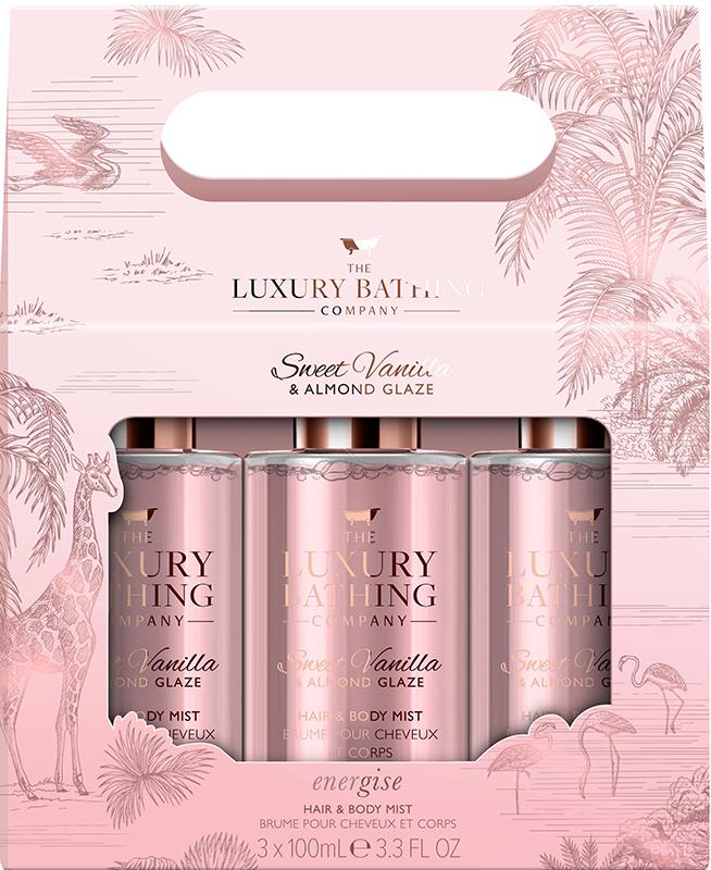 Подарочный набор косметики для тела и волос Energise SVA мягкость/блеск/аромат/уход и увлажнение 3 ед./100 мл (29576458)