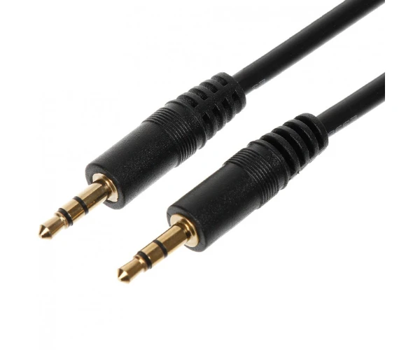 Кабель AUX Epik 2 pin mini-jack 3,5 мм 3 м Black