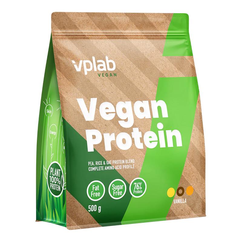 Протеин растительный VPLab Vegan Protein Ваниль 500 г (22612-01)