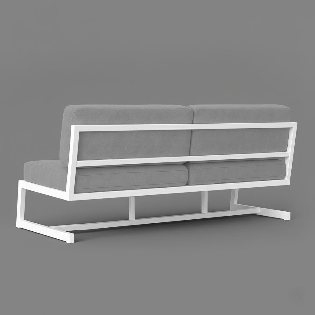 Диван металлический AVVS tech Атлас уличный лофт оксфорд 126 см Светло-серый/Белый (30222914) - фото 3 Диван металлический AVVS tech Атлас уличный лофт оксфорд 126 см Светло-серый/Белый (30222914) - фото 3