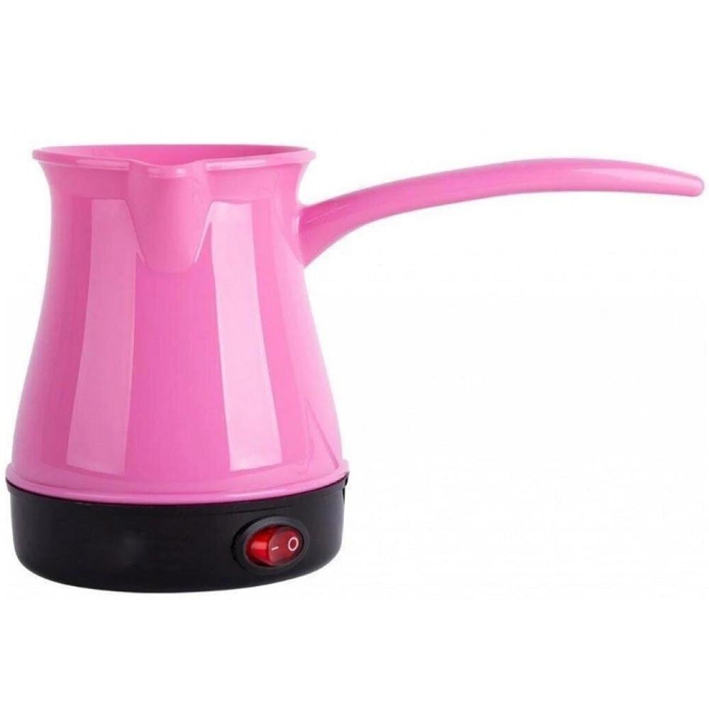 Турка електрична DSP KA 3027А для меленої кави 12х9 см 600 Вт Рожевий (3027А) Турка електрична DSP KA 3027А для меленої кави 12х9 см 600 Вт Рожевий (3027А)