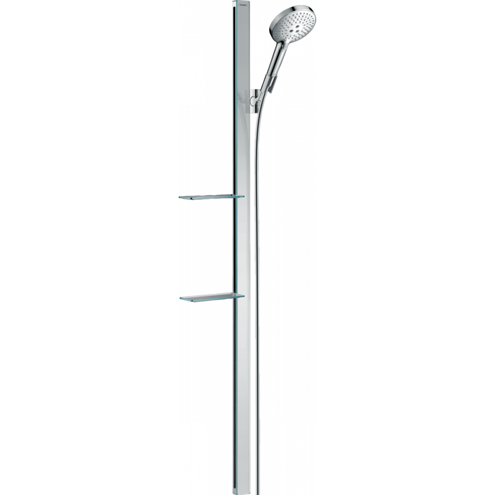 Душевой комплект со штангой Hansgrohe Raindance Select S 27646000 Хром (87423)