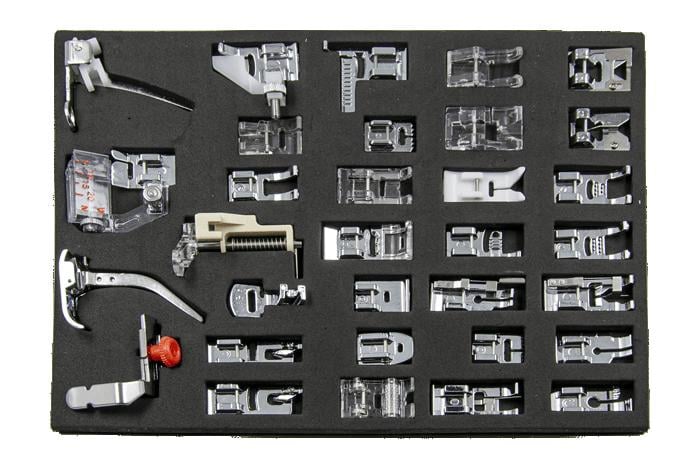 Набор лапок для швейных машин 32 шт. Набор лапок для швейных машин 32 шт.