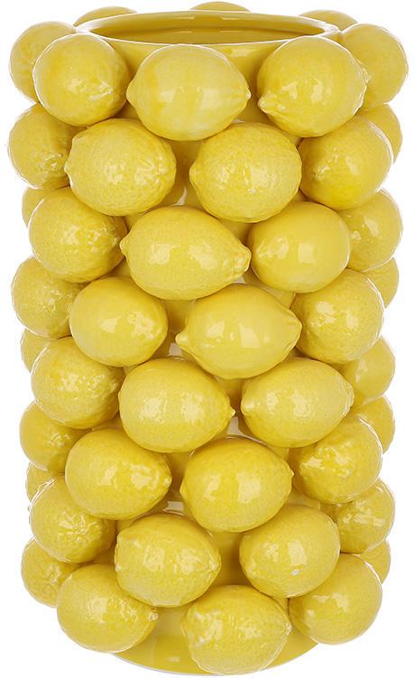 Ваза Lemon фарфоровая декоративная 43/26 см