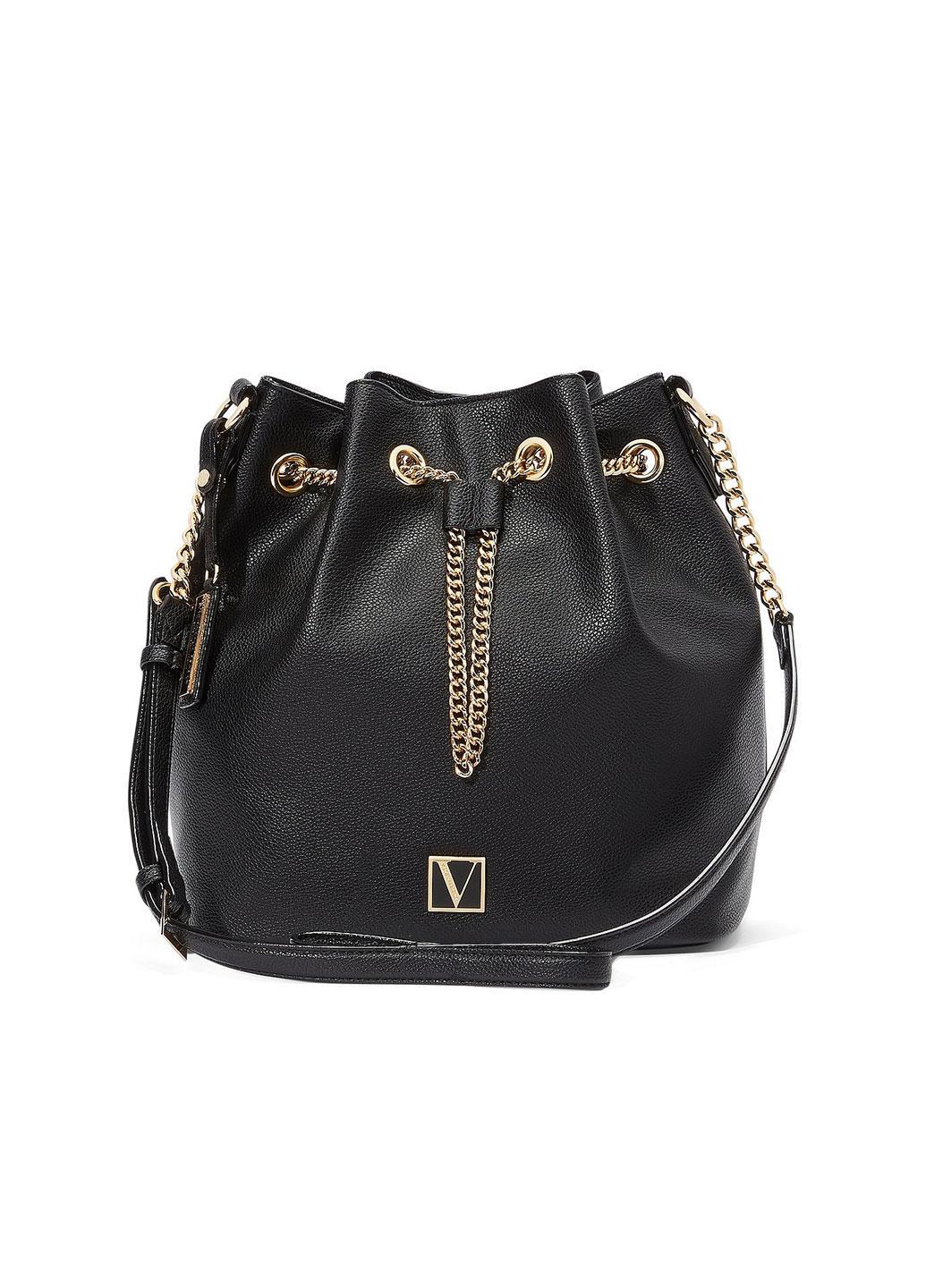 Жіноча сумка Victoria's Secret 27x25x16 см Чорний (608000184889QBSOS) Жіноча сумка Victoria's Secret 27x25x16 см Чорний (608000184889QBSOS)