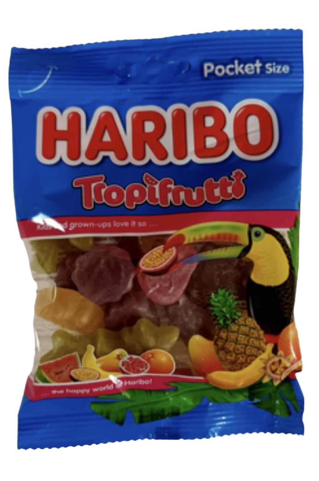 Конфеты желейные Haribo Tropifrutti 100 г (58579)
