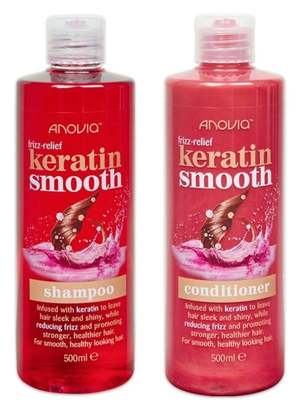 Набор для разглаживания волос Anovia Keratin Smooth 500 мл + 500 мл (E-00296N)