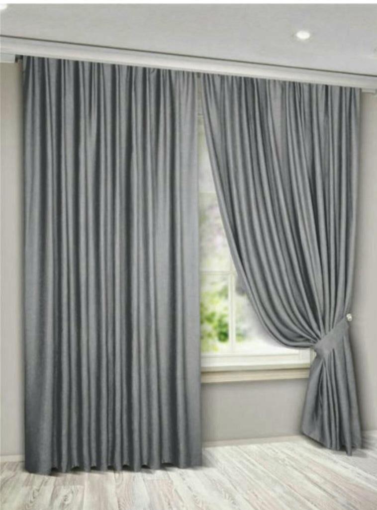 Штора-блекаут Люкс 300х310 см Сірий - фото 2