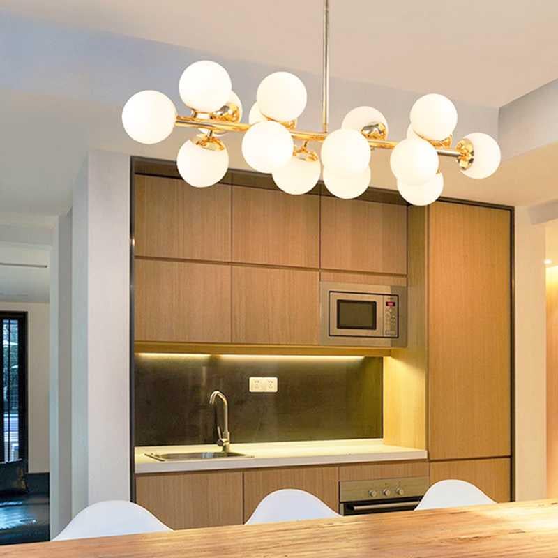 Плафон стеклянный шар Белый матовый Premium ⌀150 мм 55 под лампу G9/E14 - фото 10