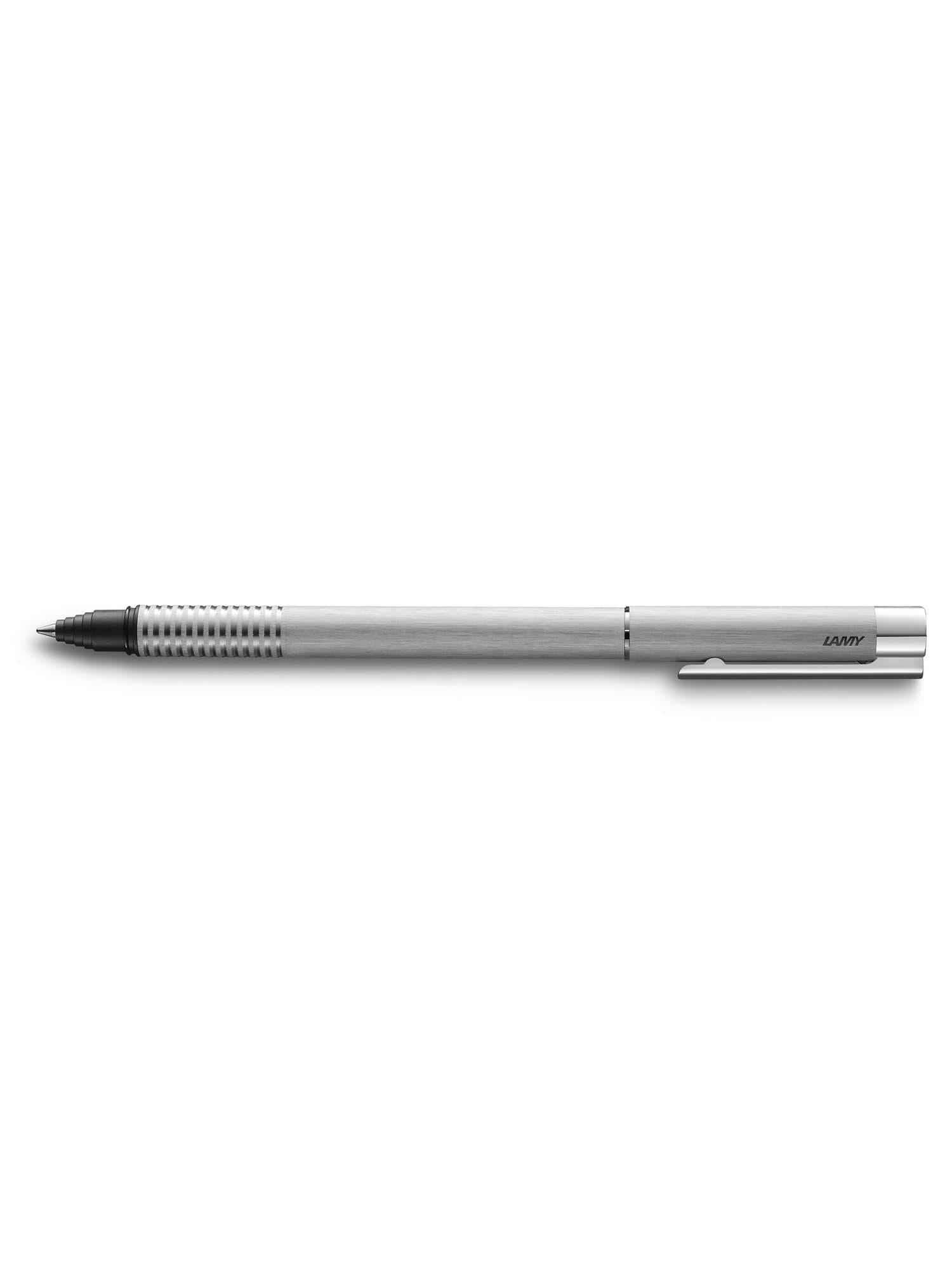 Письменная ручка-роллер Lamy Logo стержень черный M63 1 мм Хром матовый (4001058)