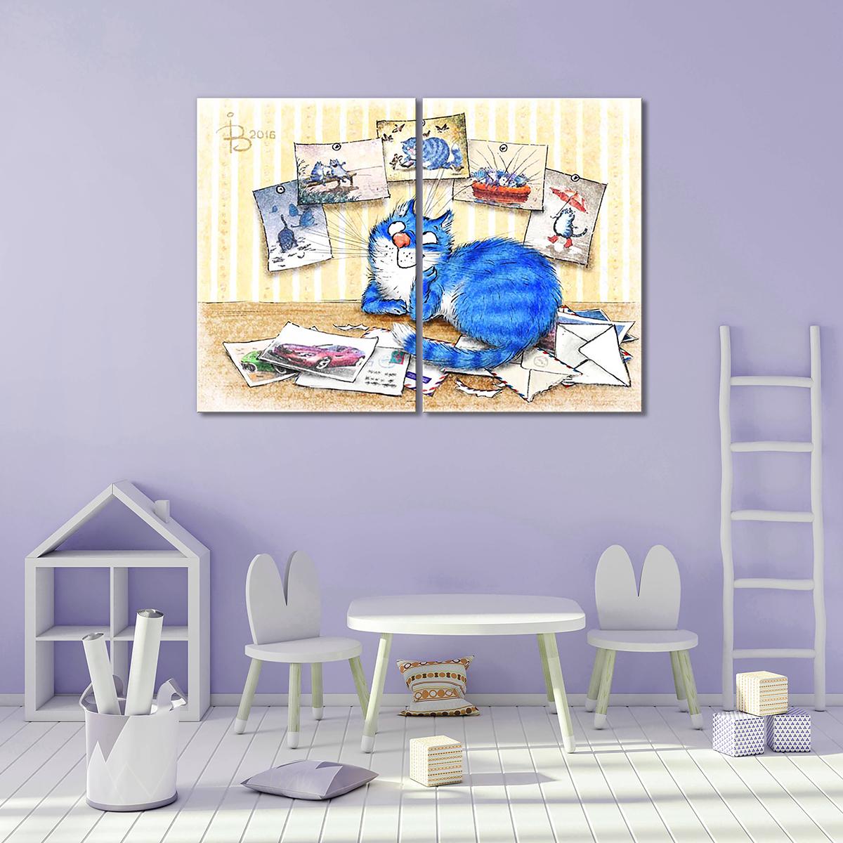 Модульная картина Ностальгия 2 модуля 60x90 см