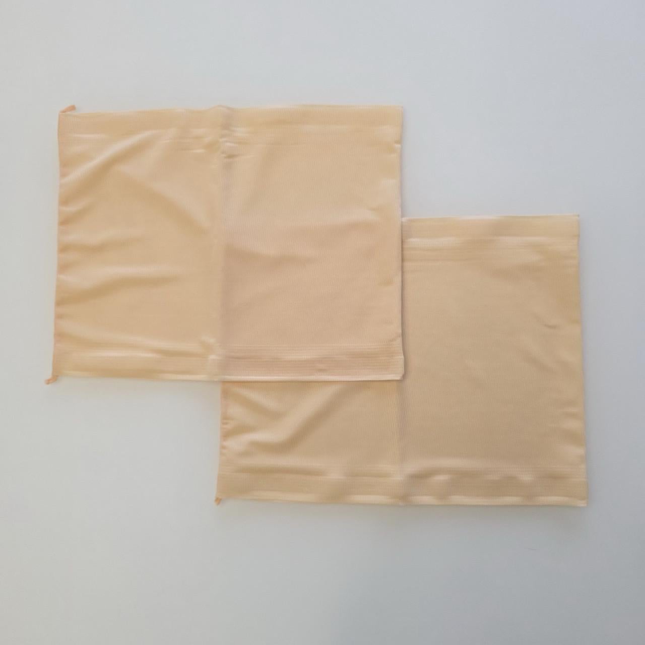 Бандажки на бедра однотонные на силиконе Nicoletta 8009k 2XL Бежевый