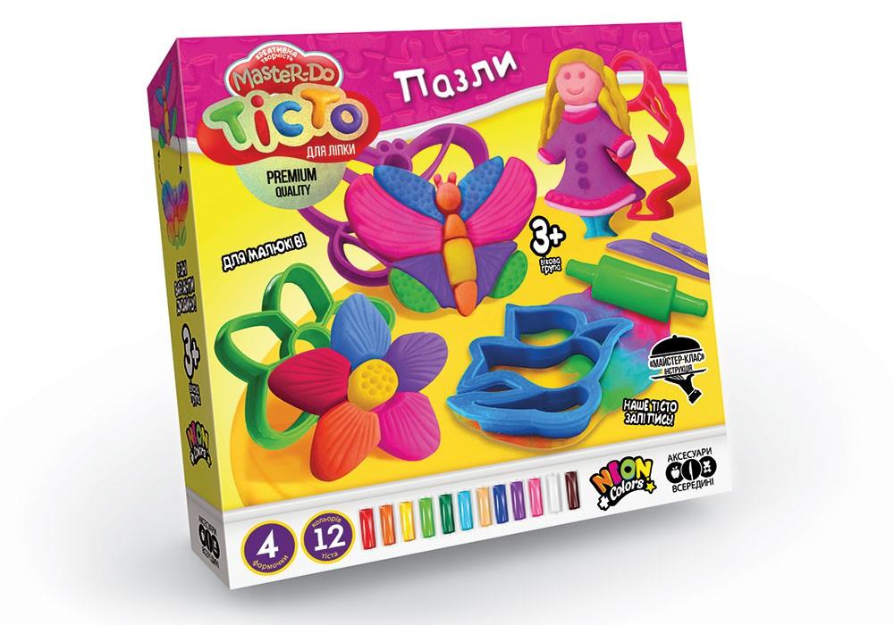 Набор креативного творчества Danko Toys Тесто для лепки (TMD-11-01U,02U)