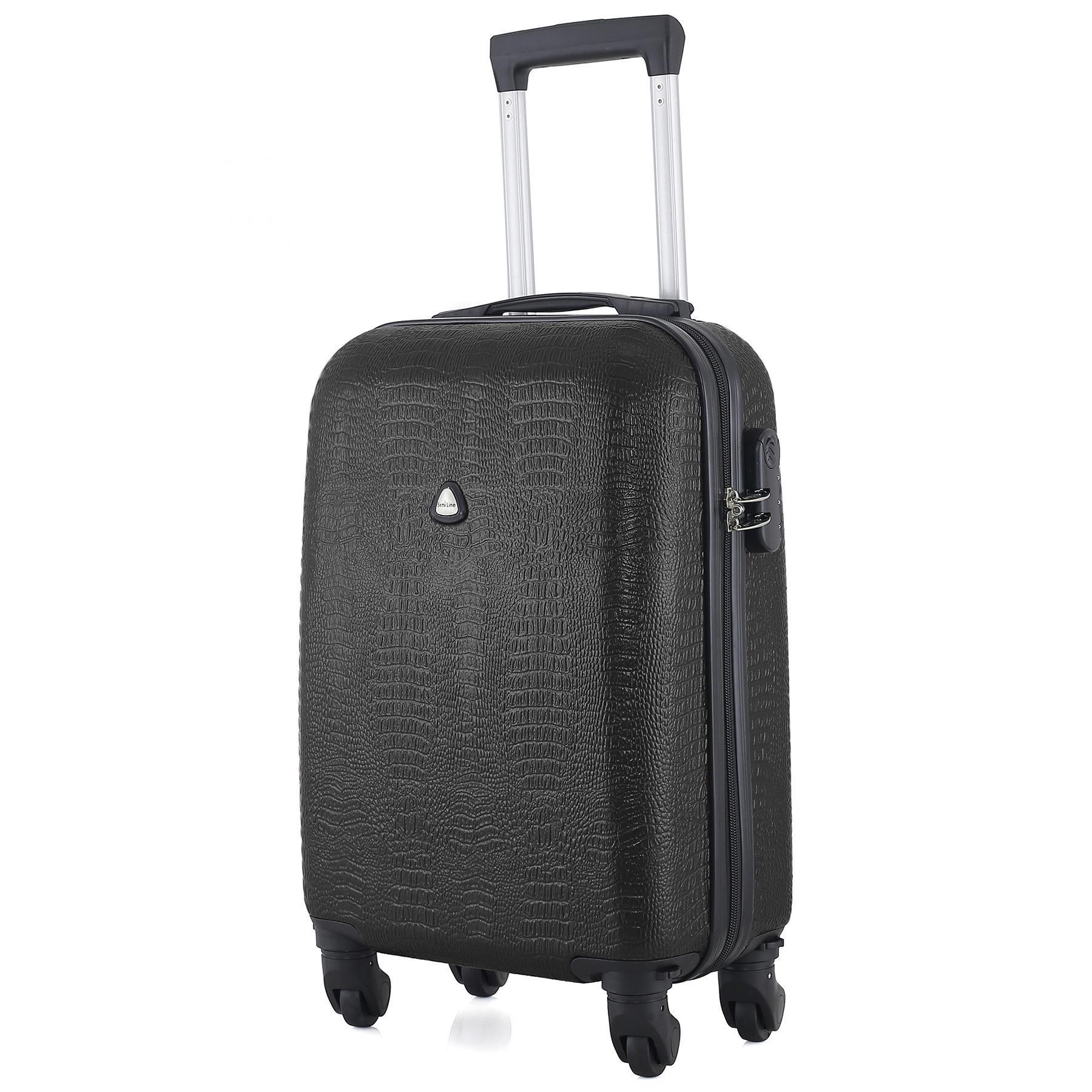 Чемодан Semi Line 20" S Black (T5638-1)