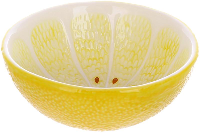 Пиалы керамические 2шт. Fruits Lemon 550 мл