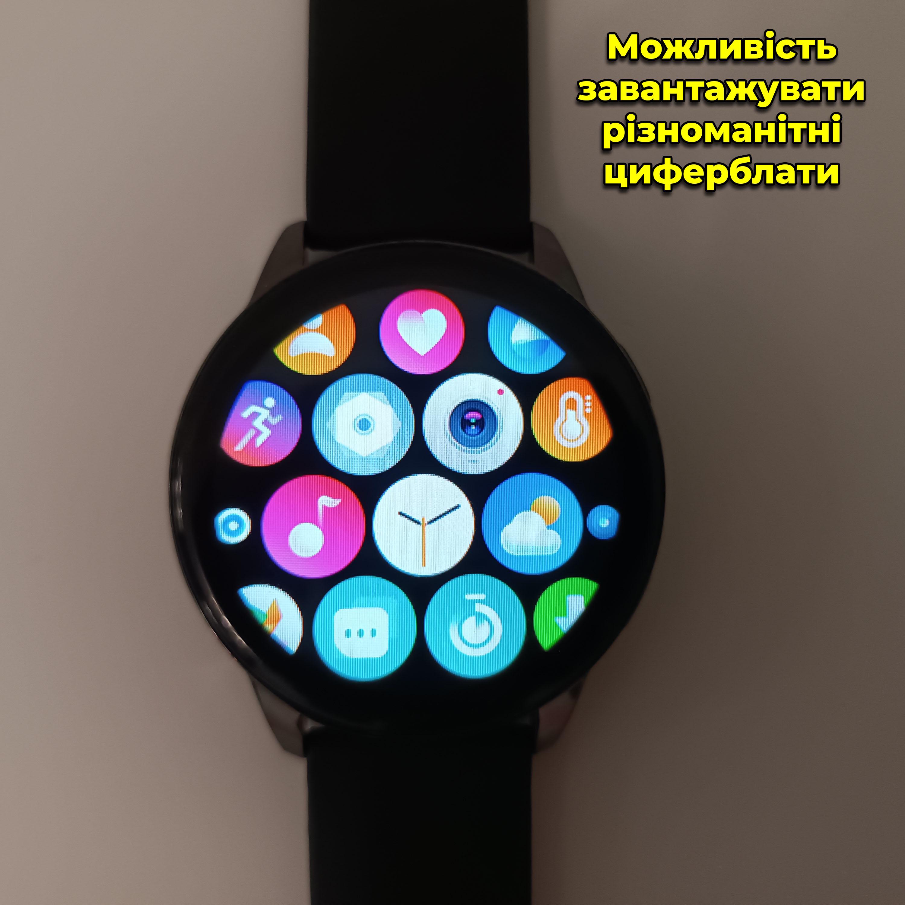 Смарт-годинник T2 Pro Active 2 Bluetooth Чорний (00033) - фото 4