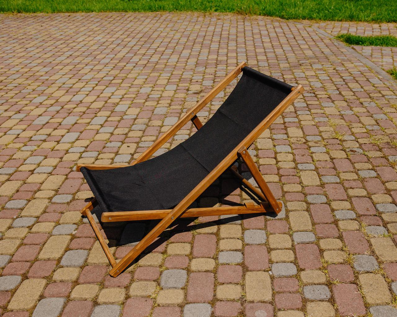 Шезлонг для дачи тканевый XRmaster Коричневый/Черный (КШ-017/1) - фото 2 Шезлонг для дачи тканевый XRmaster Коричневый/Черный (КШ-017/1) - фото 2