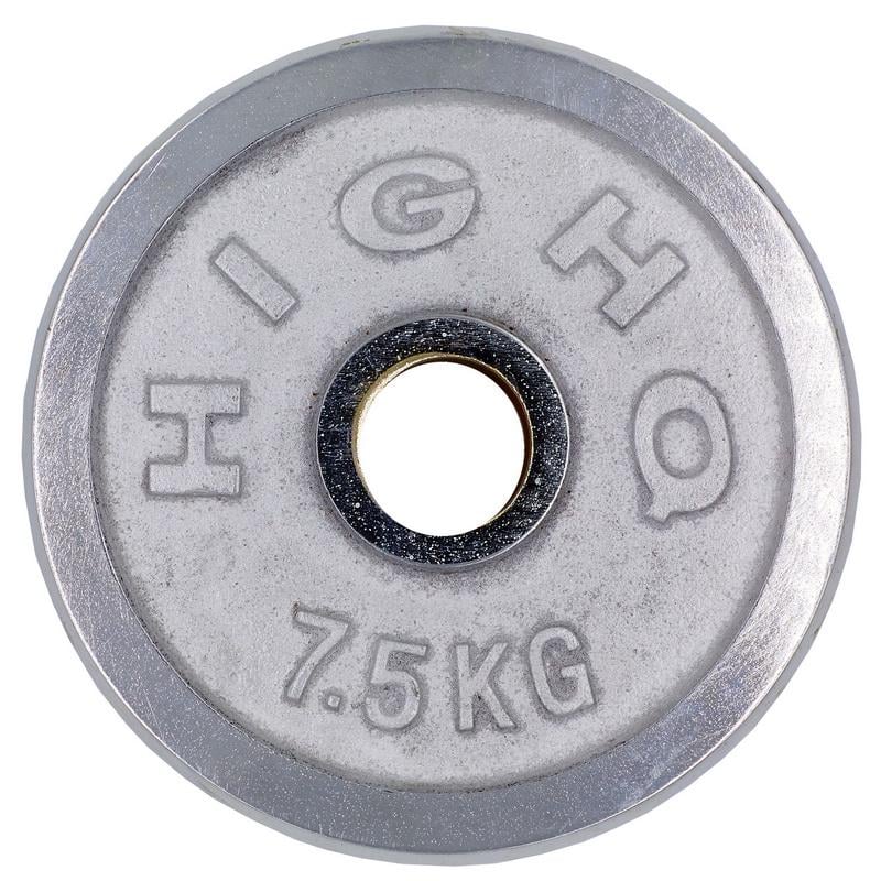 Диски Highq Sport TA-1838 хромированные 75 кг Серый (58508123)