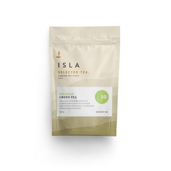 Чай зеленый ISLA Soursop №10 с саусепом 100 г (IS10010) Чай зеленый ISLA Soursop №10 с саусепом 100 г (IS10010)