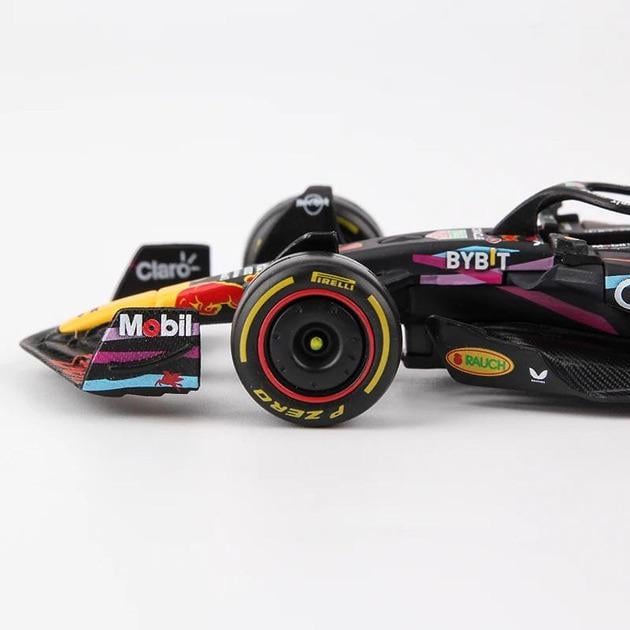 Колекційна модель Bburago F1 Червоний Bull Racing RB19 1 Miami з металу масштаб 1:43 - фото 4