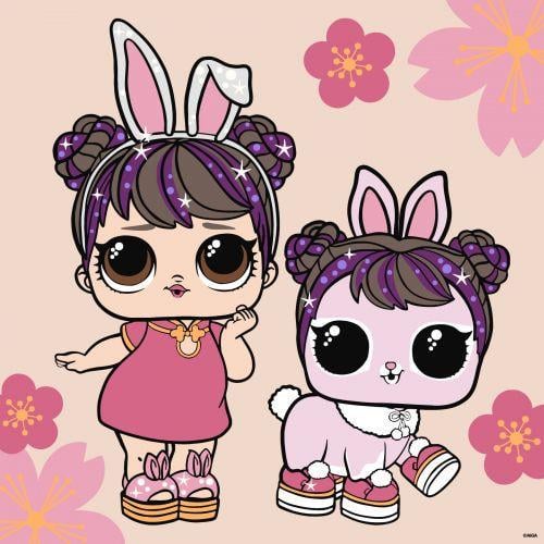 Картина по номерам LOL Surprise! Chinese New Year Doll & Pet 40х40 см (2987484976)