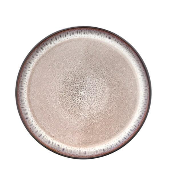 Тарелка десертная Ardesto Bolzano d 20,3 см керамика Черно-коричневый (AR2920BB)