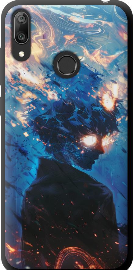 Чехол на Huawei Y7 2019 Сатору Годжо (6129b-1638-42517)