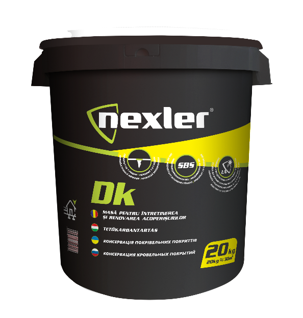 Мастика битумно-каучуковая NEXLER DK 20 кг (19218180) Мастика битумно-каучуковая NEXLER DK 20 кг (19218180)