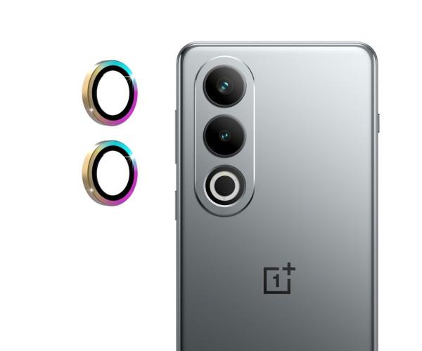 Захисне скло з рамкою CD Pattern для OnePlus Ace 3V​ 5G на задню камеру Різнокольоровий