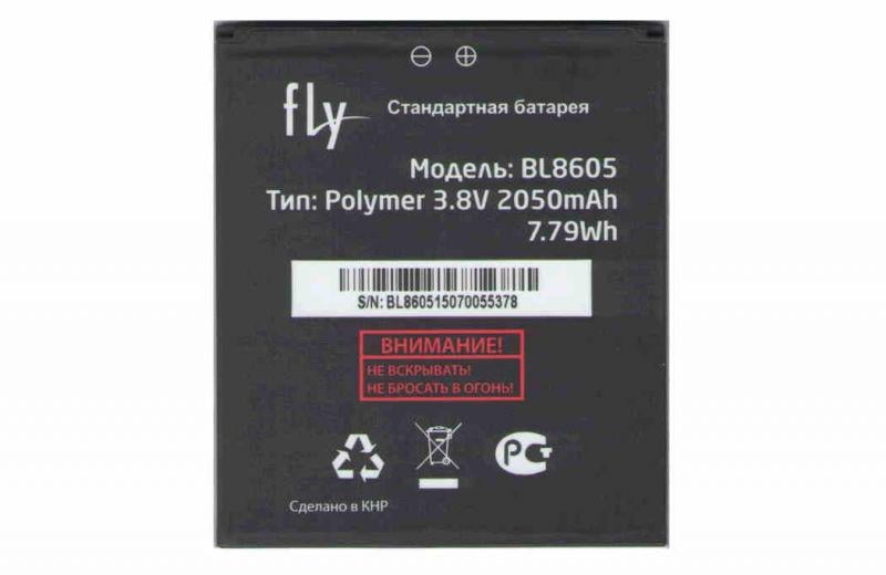 Аккумулятор для Fly BL8605 FS502 PRC