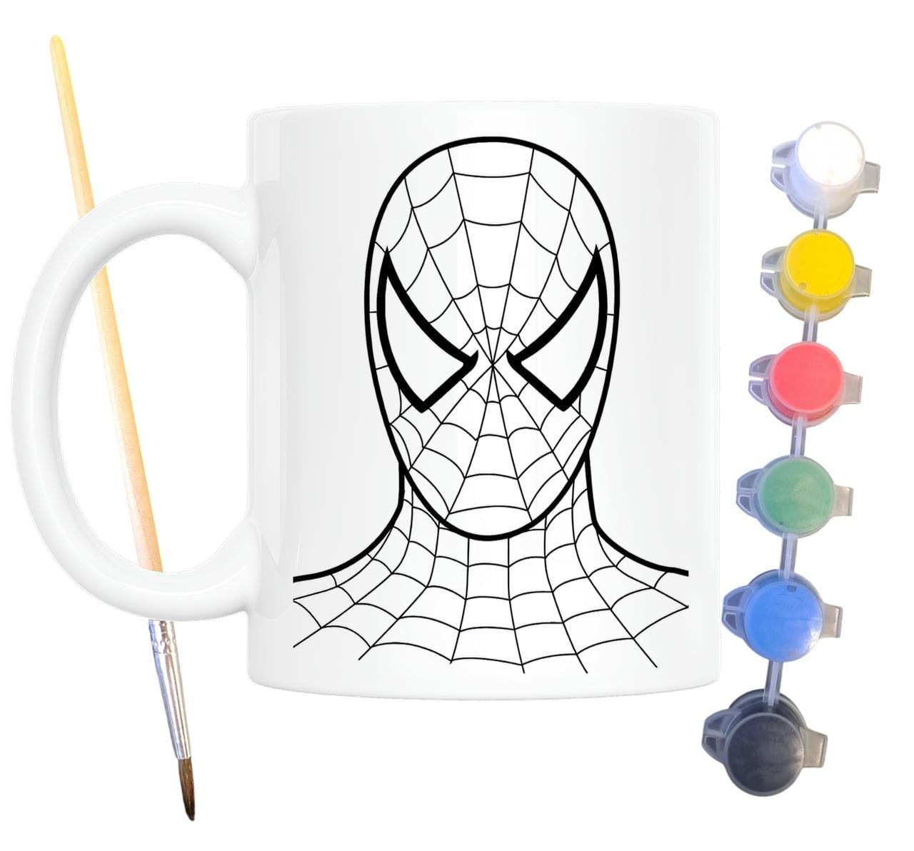 Набор для творчества Кружка-раскраска Человек Паук (КР0247)