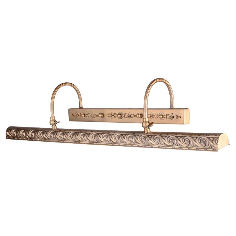 Подсветка настенная накладная Brille SW-22/4 E14 Brass для картин