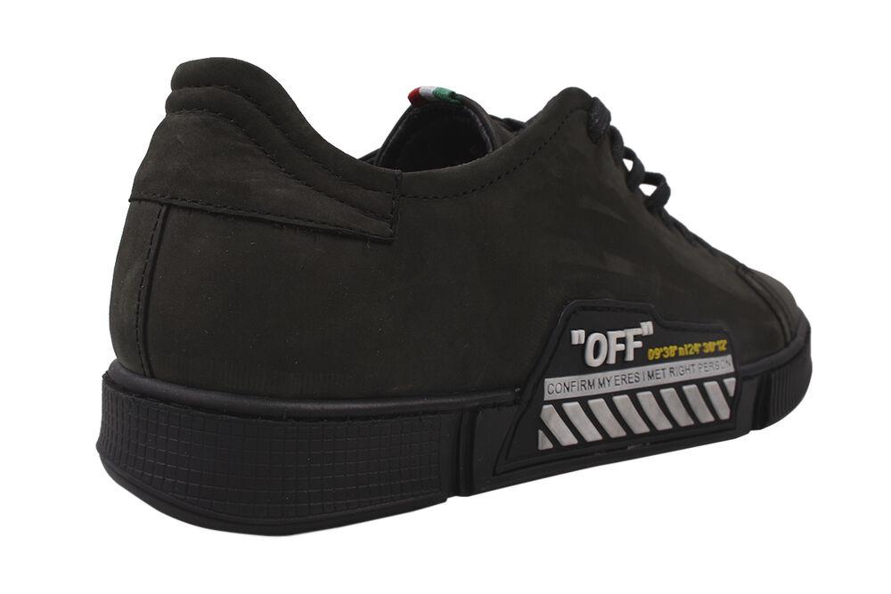 Кеди чоловічі Vadrus зі шкіри р. 40 Хакі (244-20DTC) - фото 3 Кеди чоловічі Vadrus зі шкіри р. 40 Хакі (244-20DTC) - фото 3