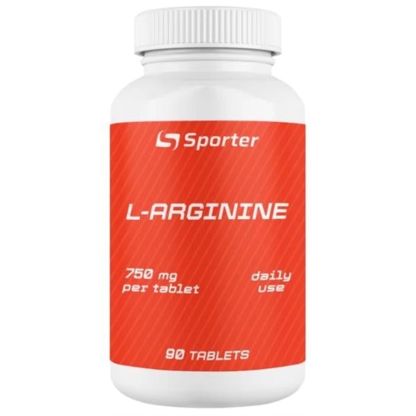 Аргинин для спорта Sporter L-Arginine 750мг 90 табл. (000023801)