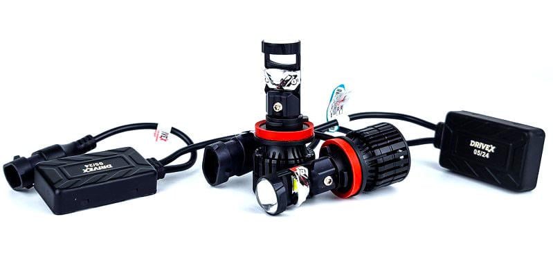 Автолампи DriveX LED LE-07 H11 6000K 55W 2 шт. - фото 3 Автолампи DriveX LED LE-07 H11 6000K 55W 2 шт. - фото 3