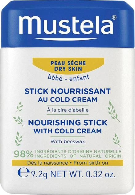 Стік для губ і обличчя MUSTELA Bebe з колд-кремом 9,2 г