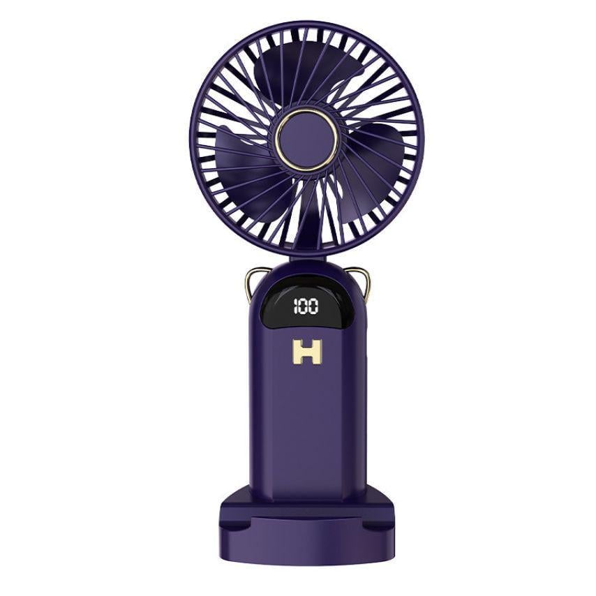 Вентилятор портативный Y-05 1200 mAh Blue