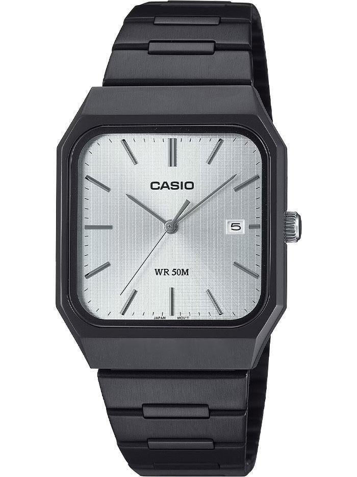 Мужские наручные часы Casio MTP-B185B-7A Timeless Collection со стальным корпусом Белый (2824816684)