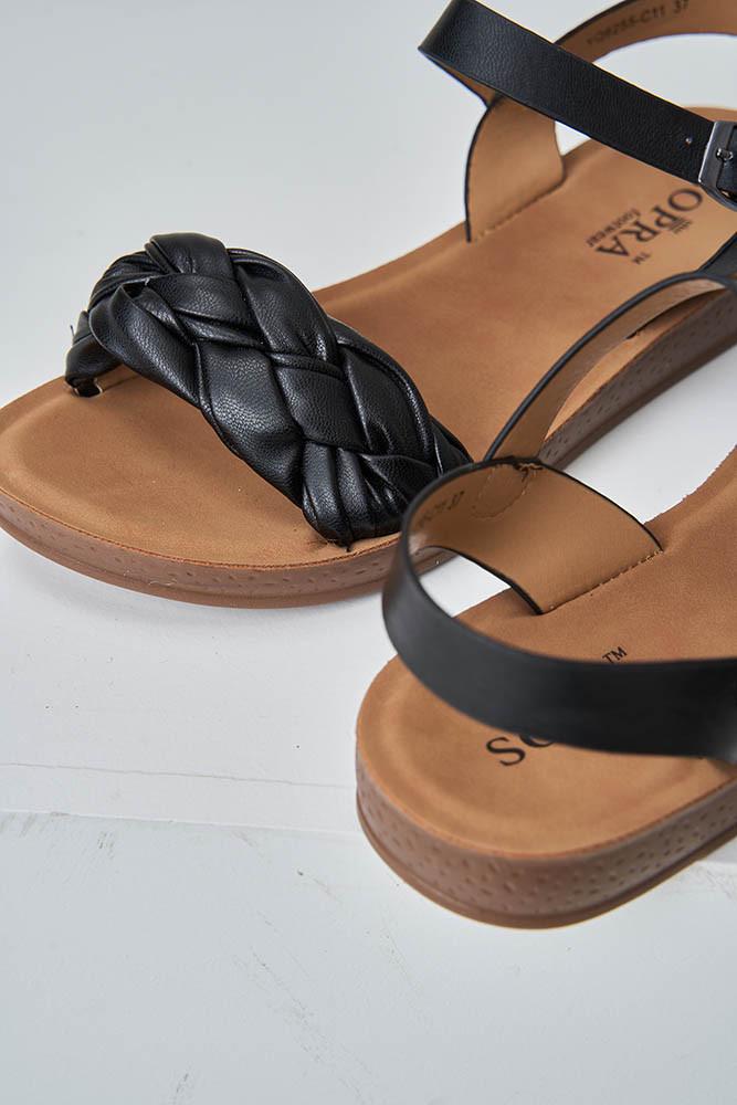 Босоножки женские Soprano на платформе р. 38 Черный (169992)