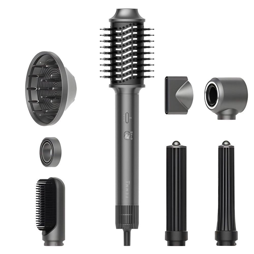 Фен iHunt Femme 7в1 HD4 Pro іонізація 8 програм 7 насадок 1300 Вт Фен iHunt Femme 7в1 HD4 Pro іонізація 8 програм 7 насадок 1300 Вт