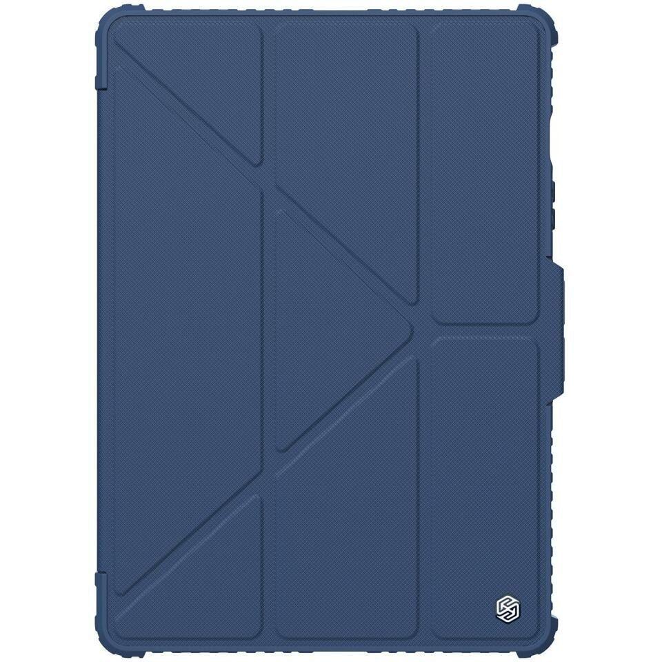 Чохол-книжка Nillkin Bumper Pro Multi-angle Leather Case для Samsung Galaxy Tab S9 Plus 12,4'' Blue (13958797)