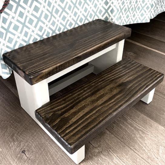 Скамейка-ступенька из дерева Редривер Зефир/Мокко (ССТ-00212010)