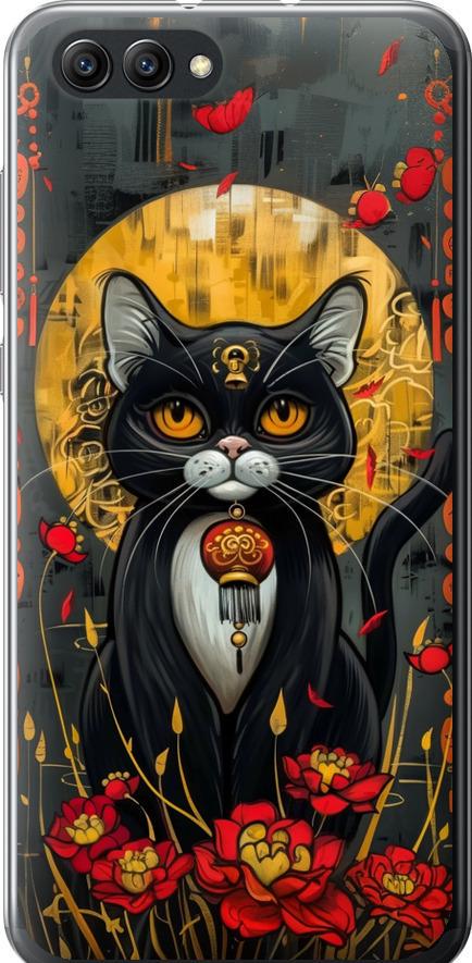 Чехол на Huawei Honor V10 / View 10 China Cat (6134u-1579-42517)